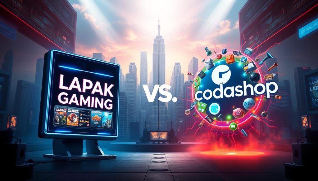 LAPAK GAMING vs Codashop