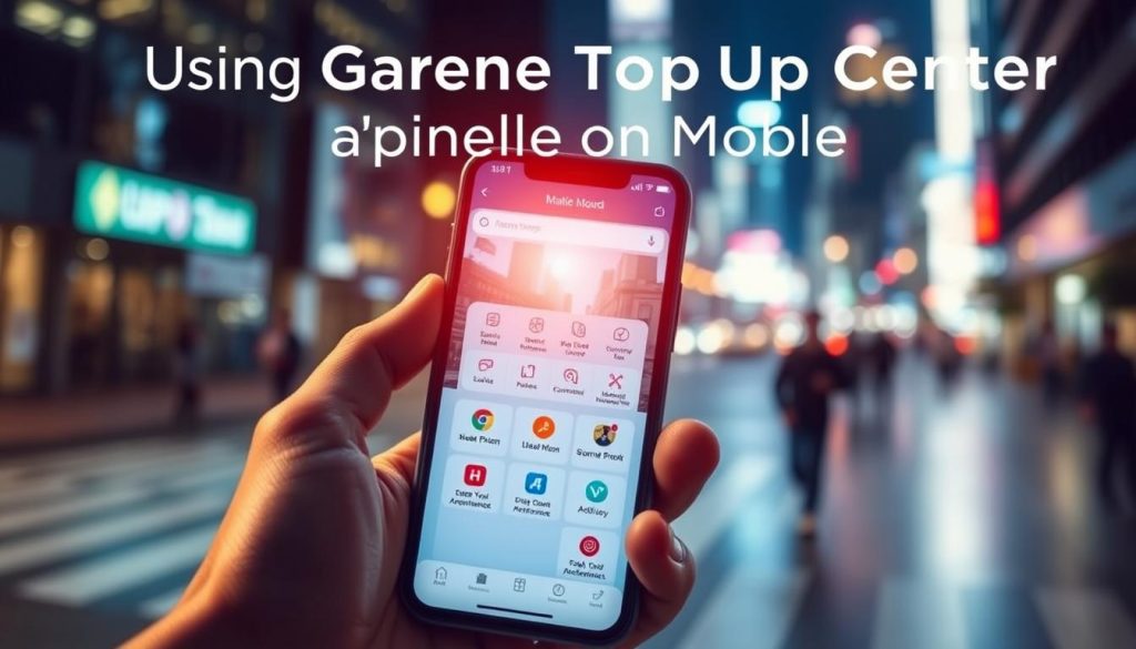 Garena TopUp Center Mobile App