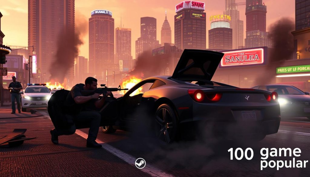 Grand Theft Auto V gameplay
