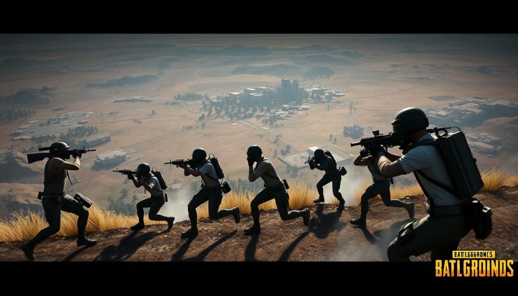 PUBG movement techniques