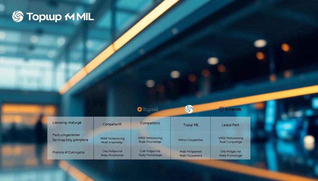 Topup ML services comparison