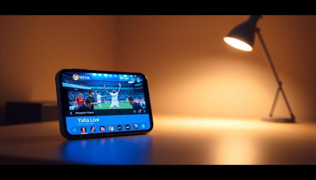 Yalla Live streaming platform on mobile devices
