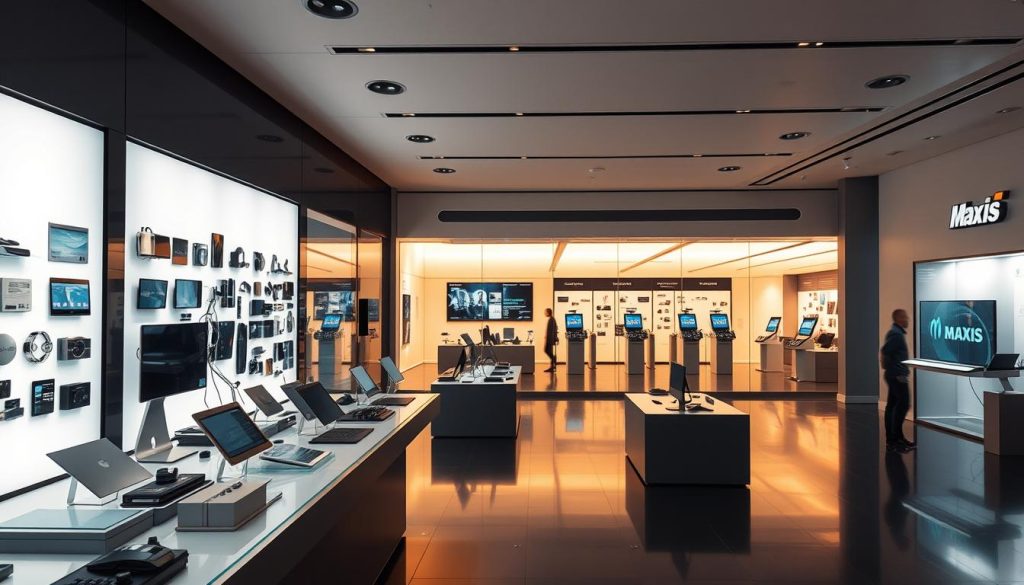 maxis store technology