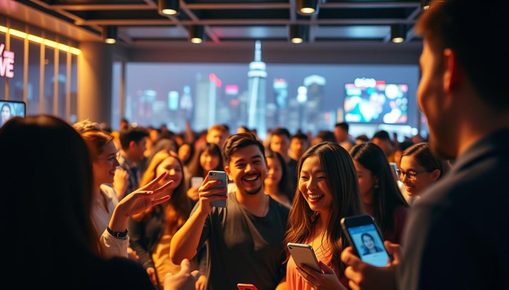 real-time interaction on Bigo Live