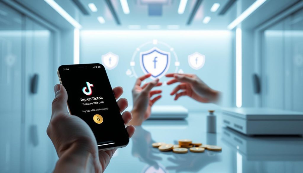 secure tiktok coin transactions