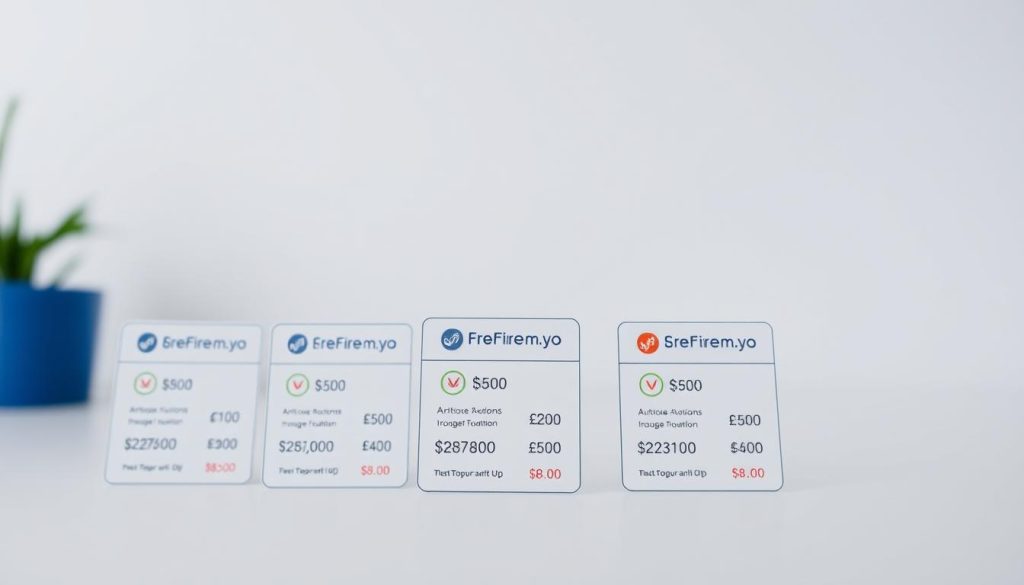 Free Fire top up price comparison