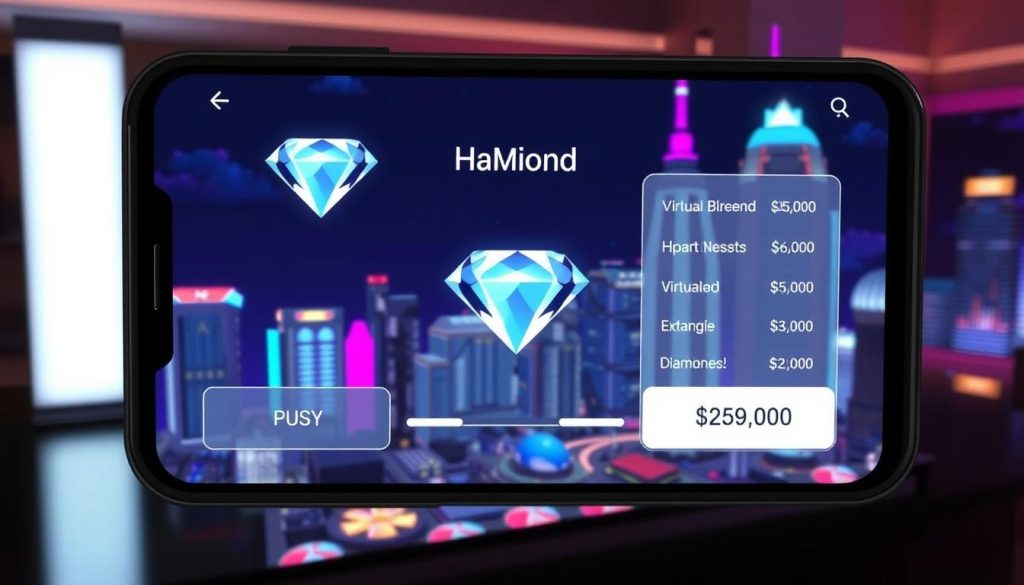 in-game diamonds purchase