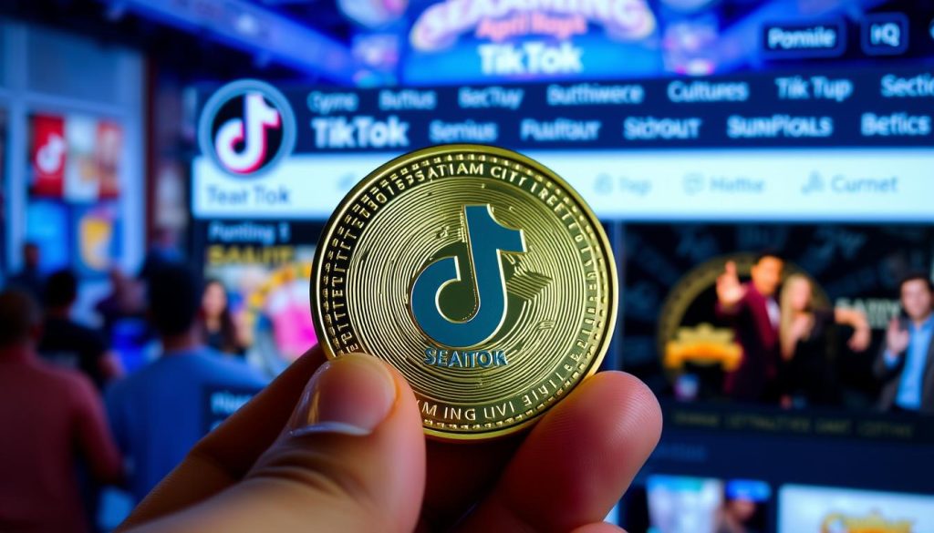top up coin TikTok online
