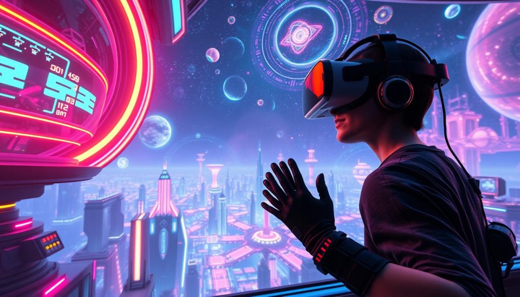 virtual reality gaming experience