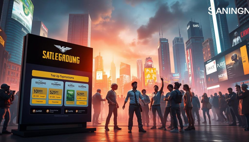 PUBG top-up promotions