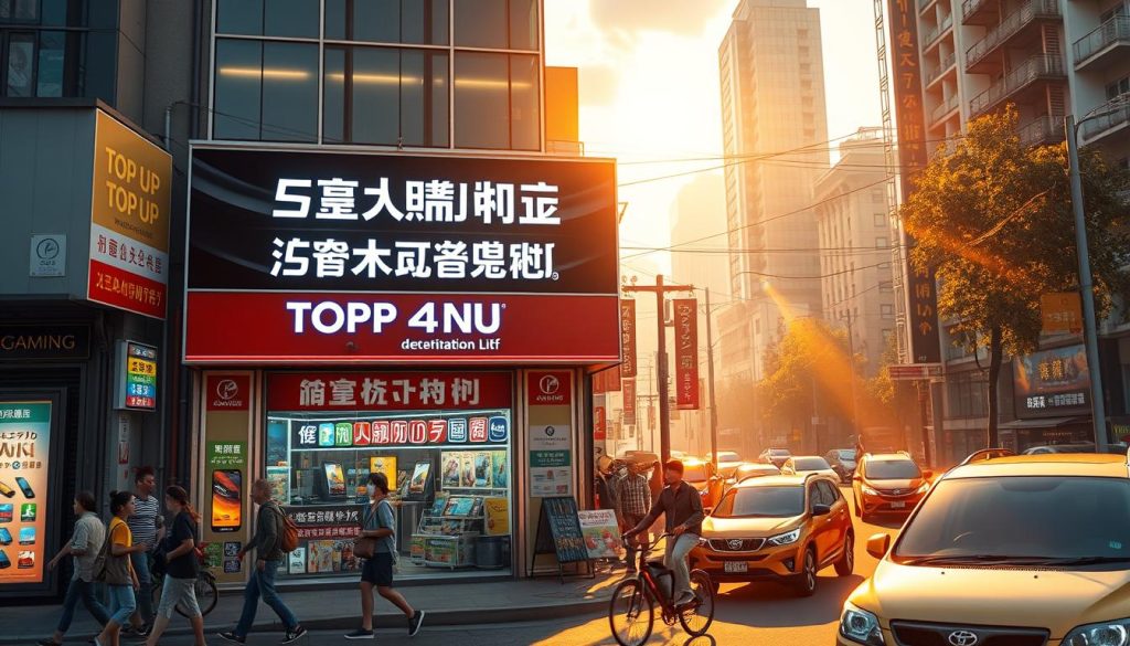 lokasi top up telefon murah