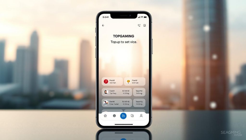 mobile topup app
