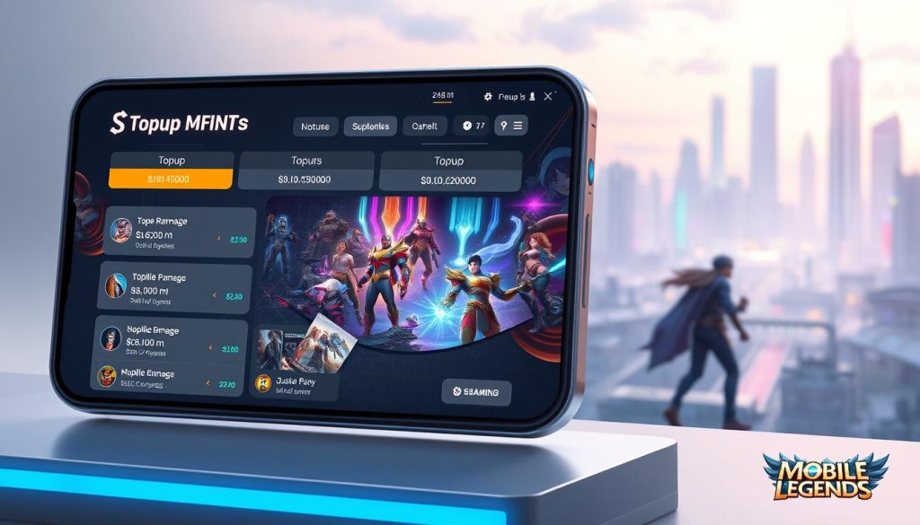 ML diamonds topup service